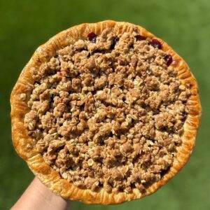 Dutch Triple Berry Pie